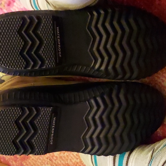 Sorel Cheyenne II Waterproof sz 9.5 men's boots brown w/ army fatigue trim - Picture 5 of 6